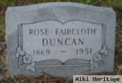 Rose Faircloth Duncan