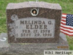 Melinda G Elder