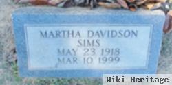 Martha Davidson Sims