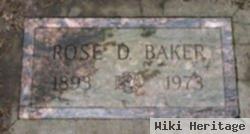 Rose D Baker