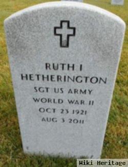 Ruth I Hetherington