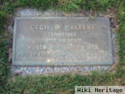 Cecil D. Walters