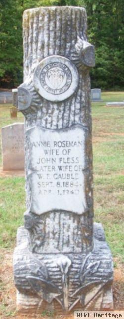 Annie Pless Roseman Cauble