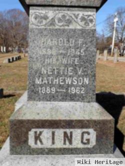 Nettie V. Mathewson King