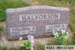 Lloyd Severin Halvorson