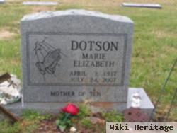 Marie Elizabeth Wilson Dotson