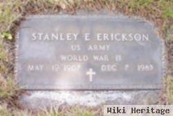 Stanley E Erickson