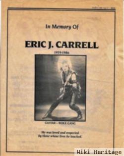 Eric J Carrell