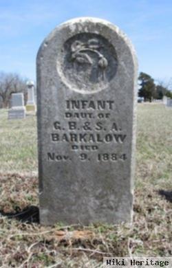 Infant Daughter Barkalow