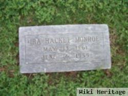 Ira Hacket` Monroe