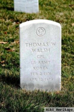 Thomas W Walsh