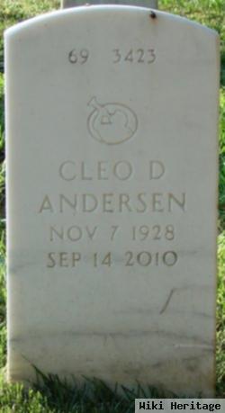 Cleo D Anderson Barget