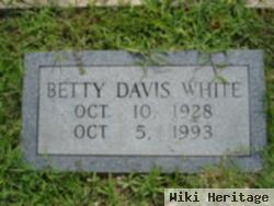 Betty Davis White