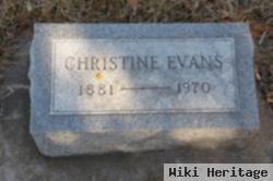 Christine M Hanson Evans