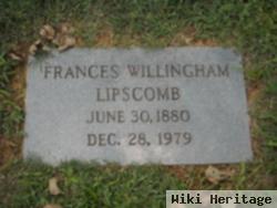 Frances Willingham Lipscomb