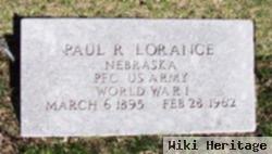 Paul Raymond Lorance