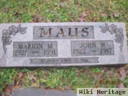 Marion Marie Binkley Maus