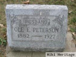 Olaf E. "ole" Peterson