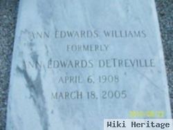 Ann Edwards Detreville Williams