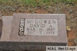 David A Mcgowen