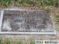 Dorothy Cadd Letchford