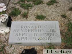 Ronald Coleman "ronnie" Henderson, Jr