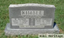 W Alfred Kimble