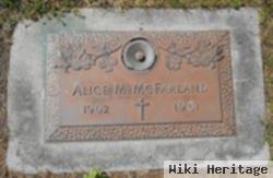 Alice M Mcfarland