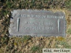 A. Marian Winslow Hoffmann