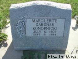 Marguerite Gardner Konopnicki