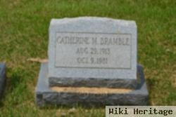 Catherine M. Scott Bramble