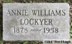 Annie Williams Lockyer