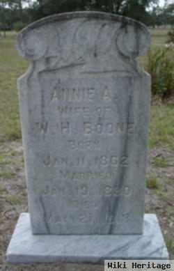 Amelia Ann "annie" Guthrie Boone