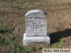 Fannie Leota Currey