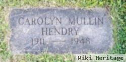 Carolyn Mullin Hendry