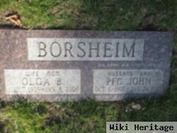 Pfc John Borsheim