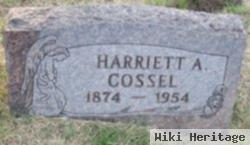Harriet Anna Miller Cossel