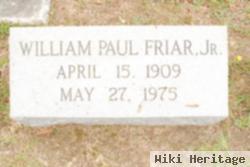 William Paul Friar