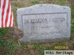 Dr Reardon S. Cotton