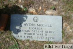 Elmer Avon Mccall