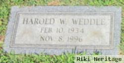 Harold W. Weddle