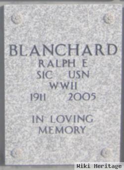 Ralph E Blanchard