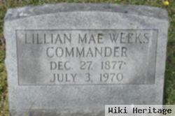 Lillian Mae Weeks Commander