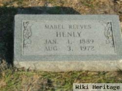 Annie Mabel Reeves Henly