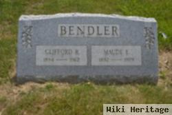 Maude E. Taylor Bendler