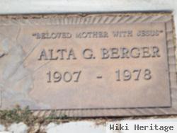 Alta G Berger