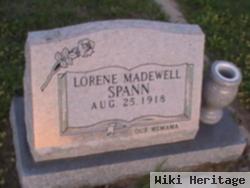 Edna Lorene Madewell Spann