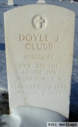 Pvt Doyle J. Clubb
