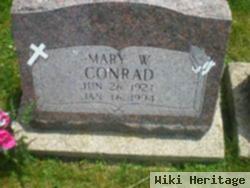 Mary W Conrad