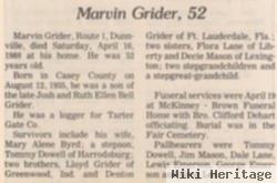 Marvin Grider